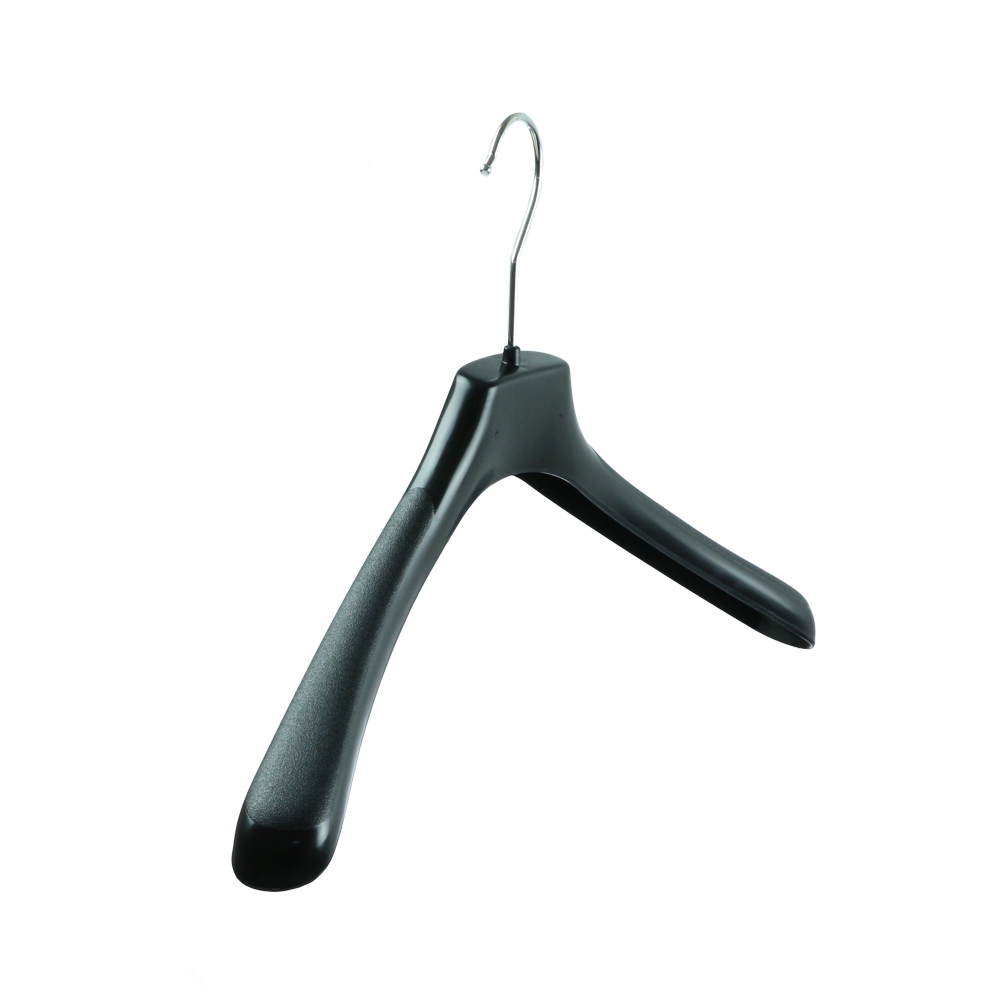 Plastic Jacket Hanger, Black, 45 cm (SA45)
