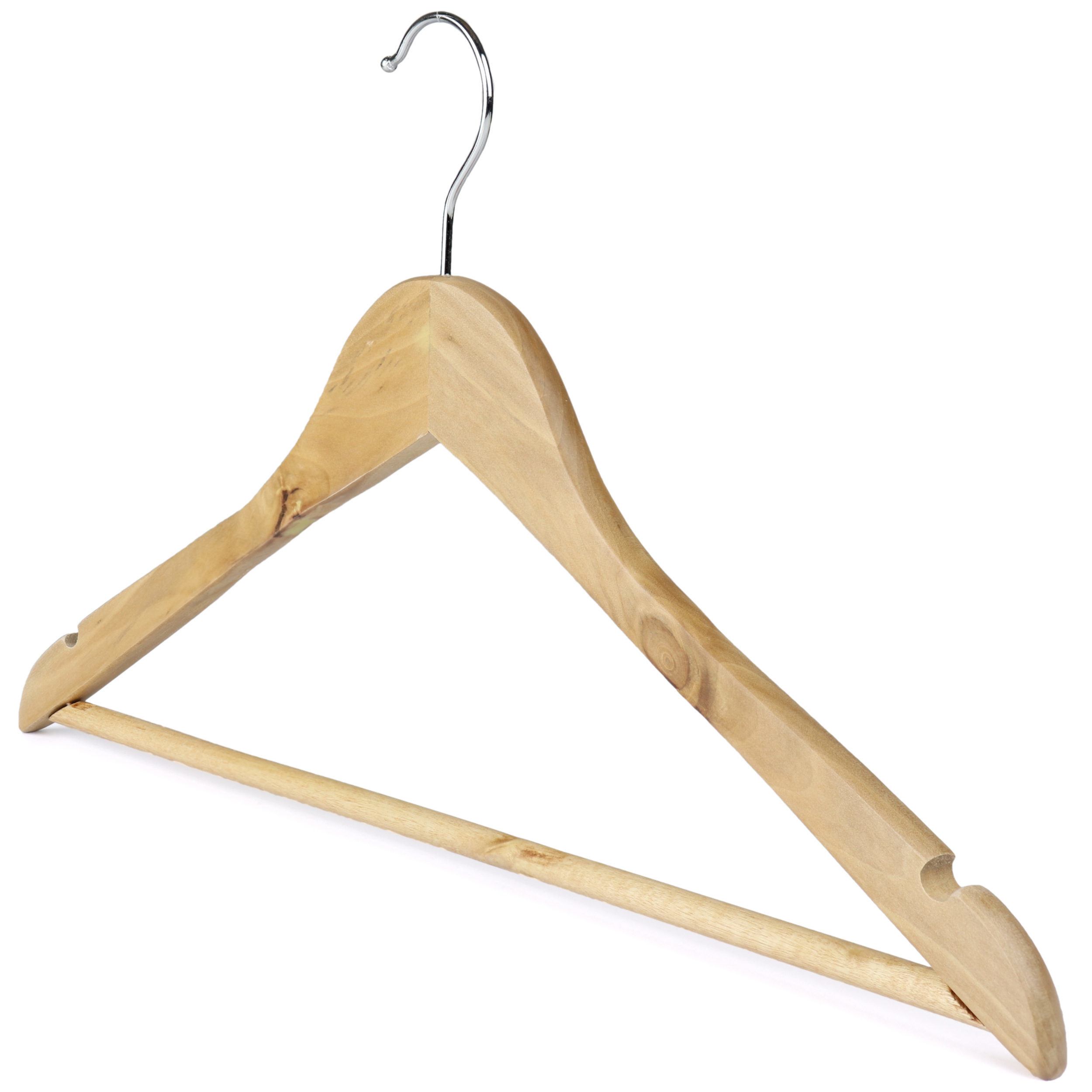 Wooden Economy Suit Hanger Space Saving Hanger The Hanger Store