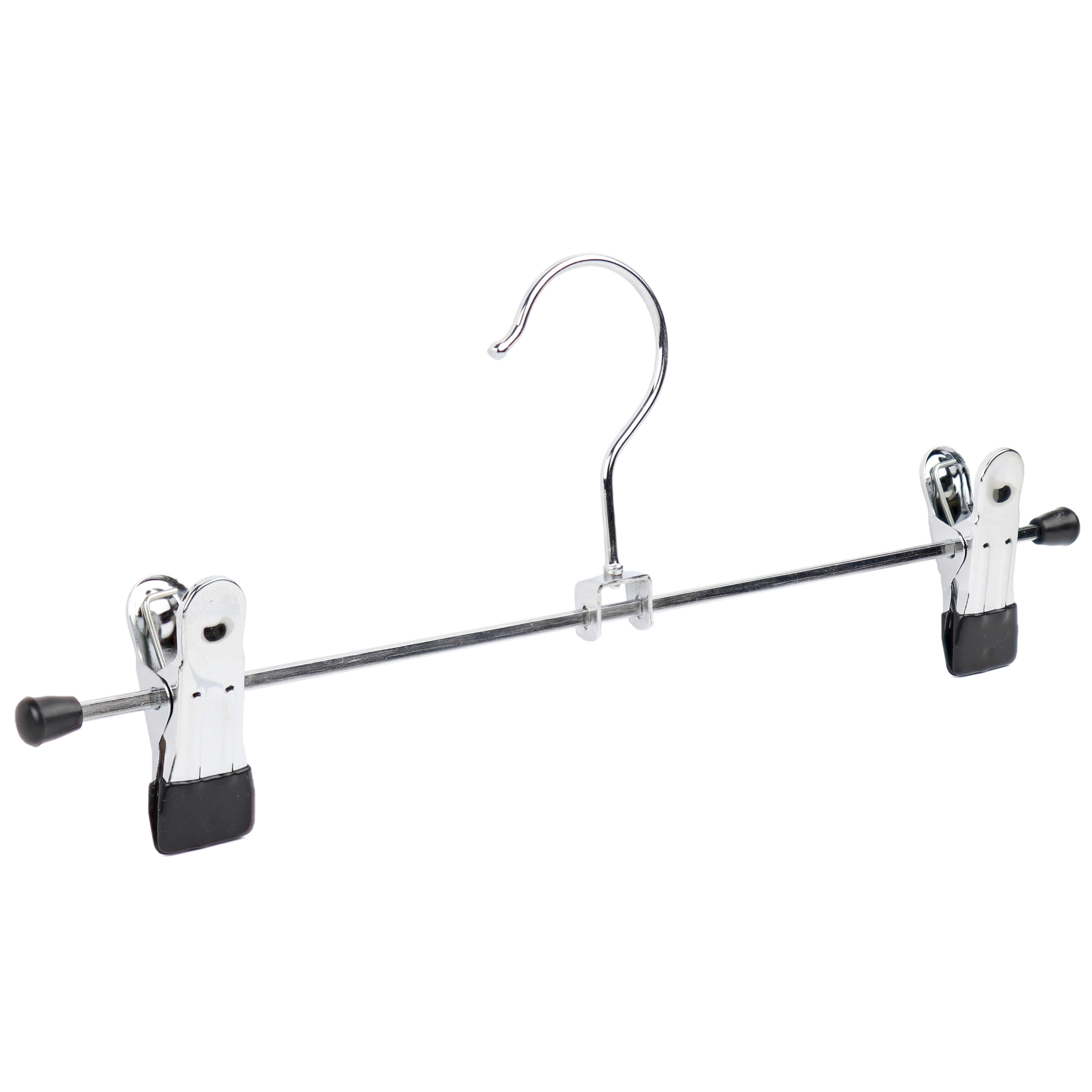 Metal Clip Hanger for Trousers and Skirts, Chrome 'Clippy' Hangers Hanger Store Metal Clip Hanger for Trousers and Skirts, Chrome 'Clippy' Hangers Hanger Store