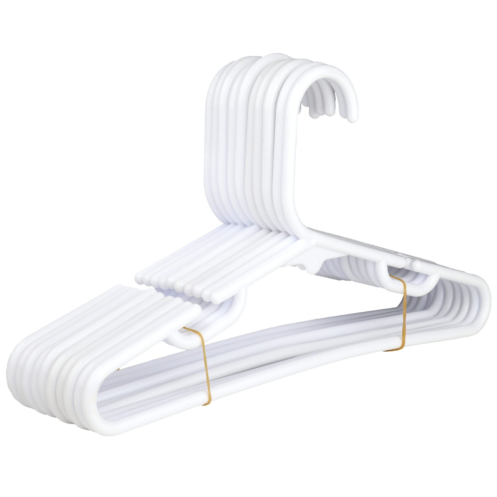 White Plastic Kids Hanger, Multi Purpose Children's Coat Hangers