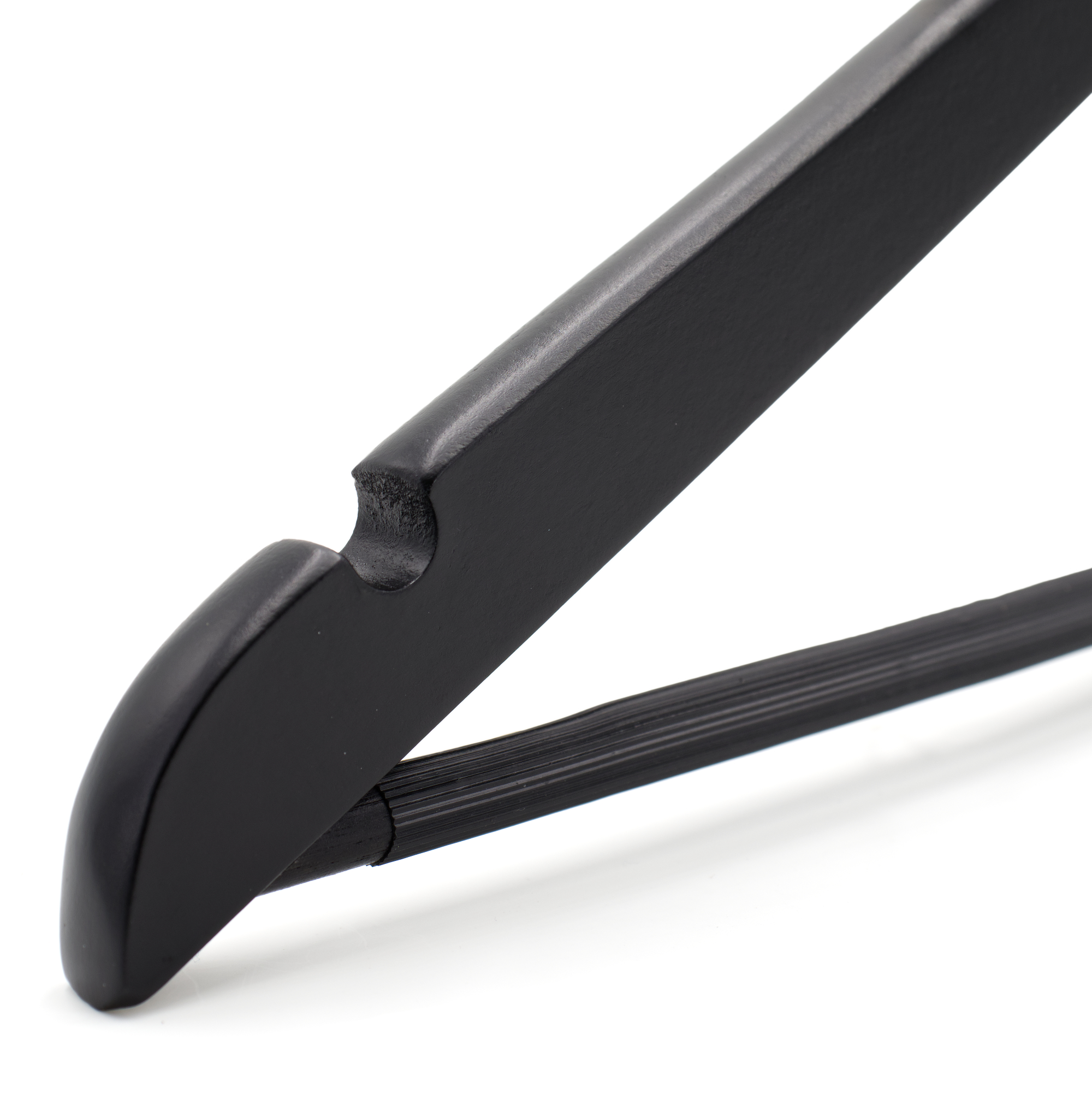 Black Wooden Hanger, NonSlip Trouser Bar The Hanger Store